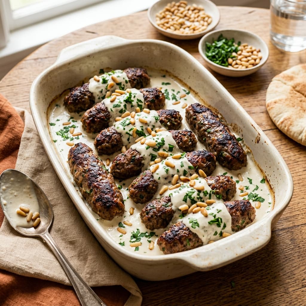 كفتة بالطحينة كيتو